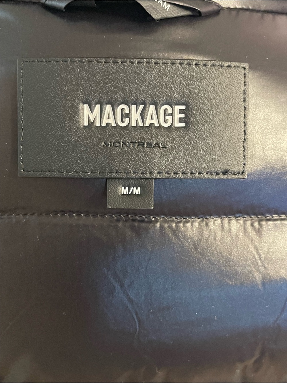 Mackage Black Floral Quilted Puffer Jacket - Picture 12 of 14